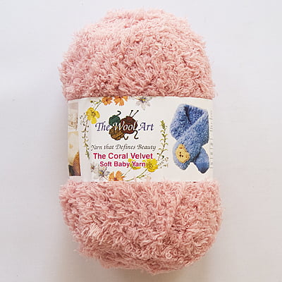 Coral Velvet Soft Baby Yarn 105