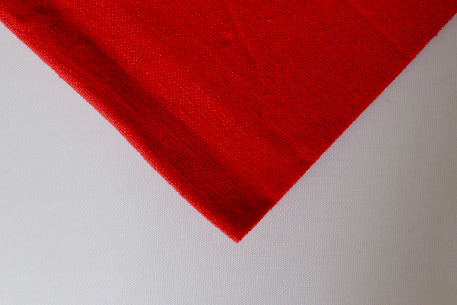 Casement Embroidery Fabric Red