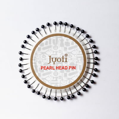 Jyoti Pearl Head Pin Black