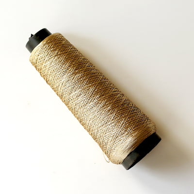 Zari Thread Dull Gold 6 Strand