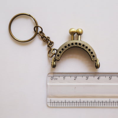 Purse frame with Key Chain 4 cm