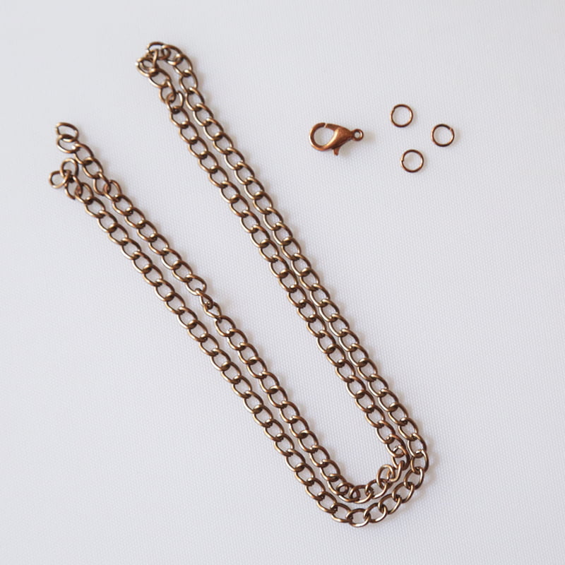 Chain Modal Three Copper