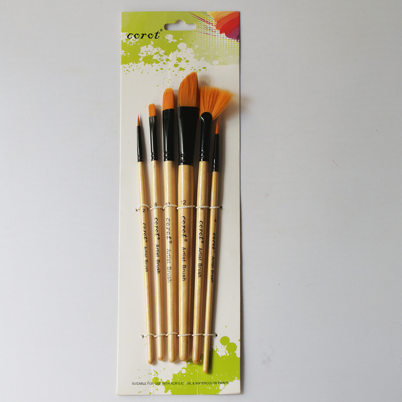 Corot Artist Brush Assorted Set of 6