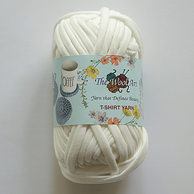 T-Shirt Yarn  White