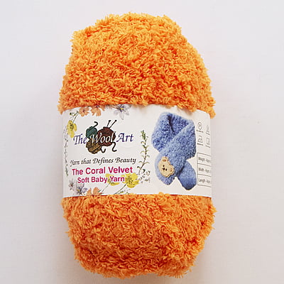 Coral Velvet Soft Baby Yarn 115