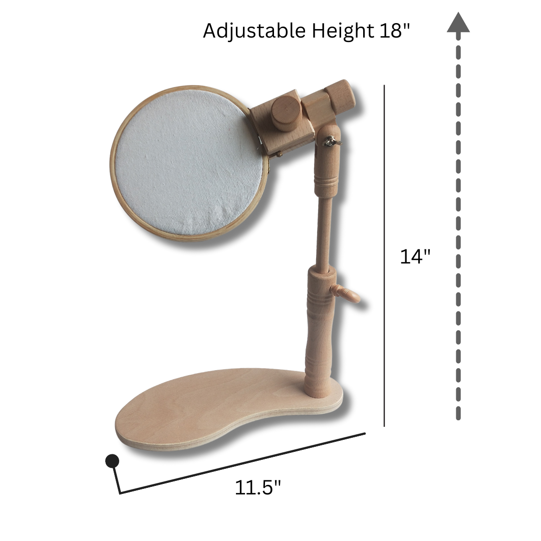 Embroidery Hoop Lap Stand