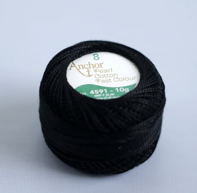 Anchor  Pearl Cotton  Black