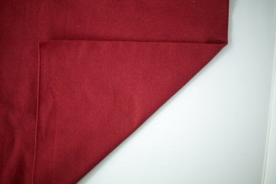 Casement Embroidery Fabric Maroon