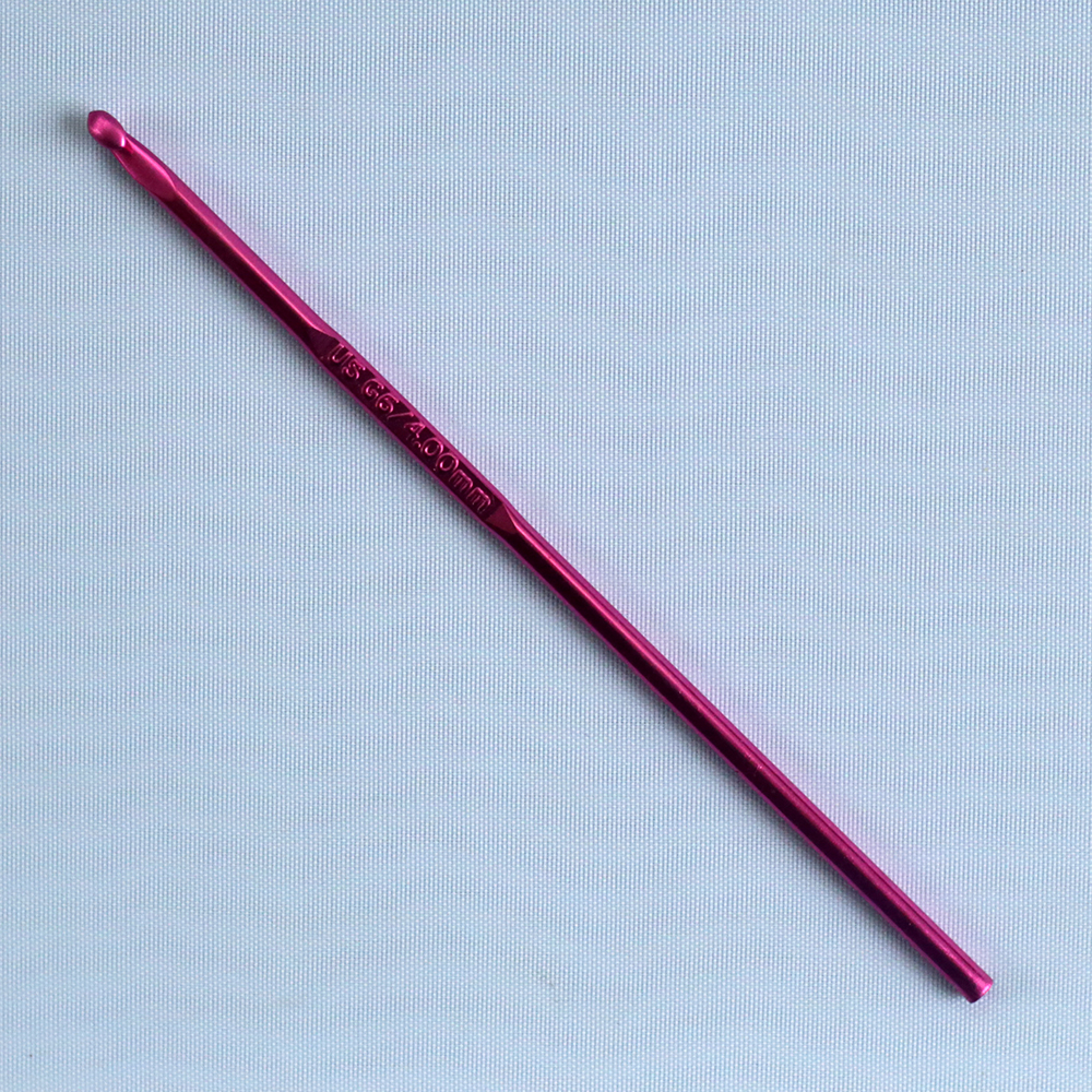 Pony Aluminum Crochet Hook Coloured