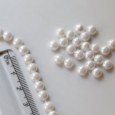 Half Cut Beads 6mm