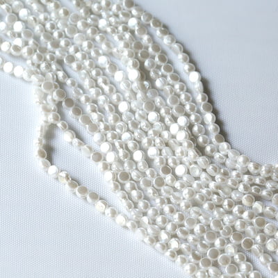 Half Cut Beads 4mm