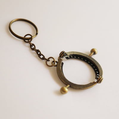 Purse frame with Key Chain 4 cm