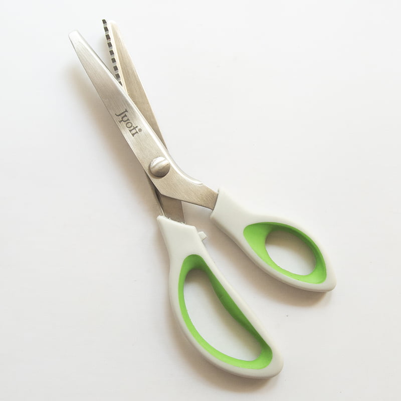 Jyoti Zig Zag Scissor Stainless  Steel