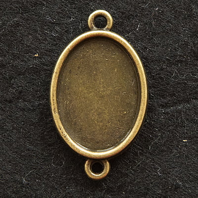 Antique Bronze Bracelet Bezel Modal 108