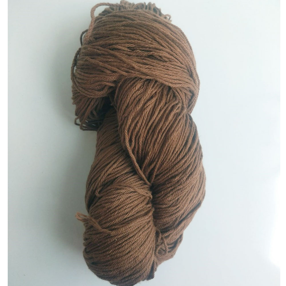 Cotton Yarn 4 Ply Brown