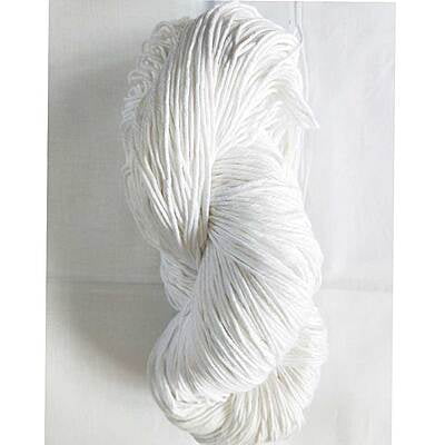 Cotton Yarn 4 Ply White