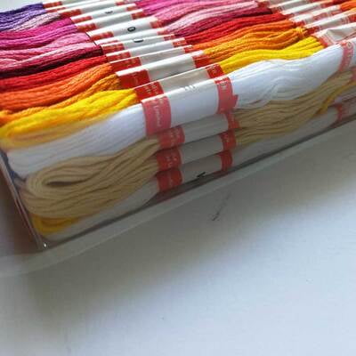 Doli Embroidery Thread Set J8888 - 50 pcs