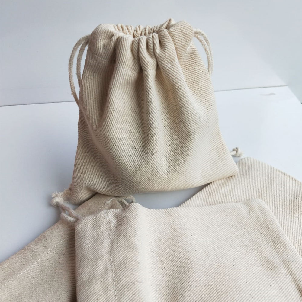 Canvas Drawstring Pouch