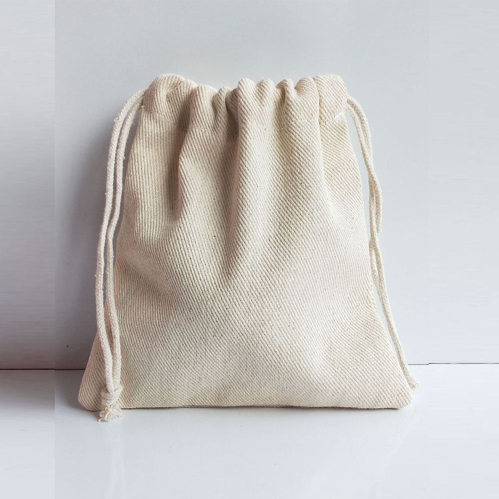 Canvas Drawstring Pouch