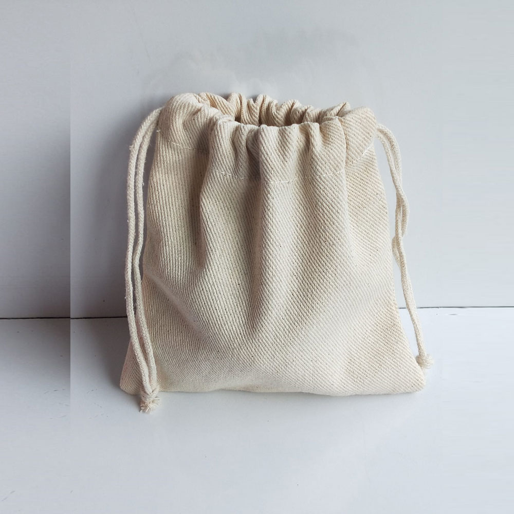 Canvas Drawstring Pouch