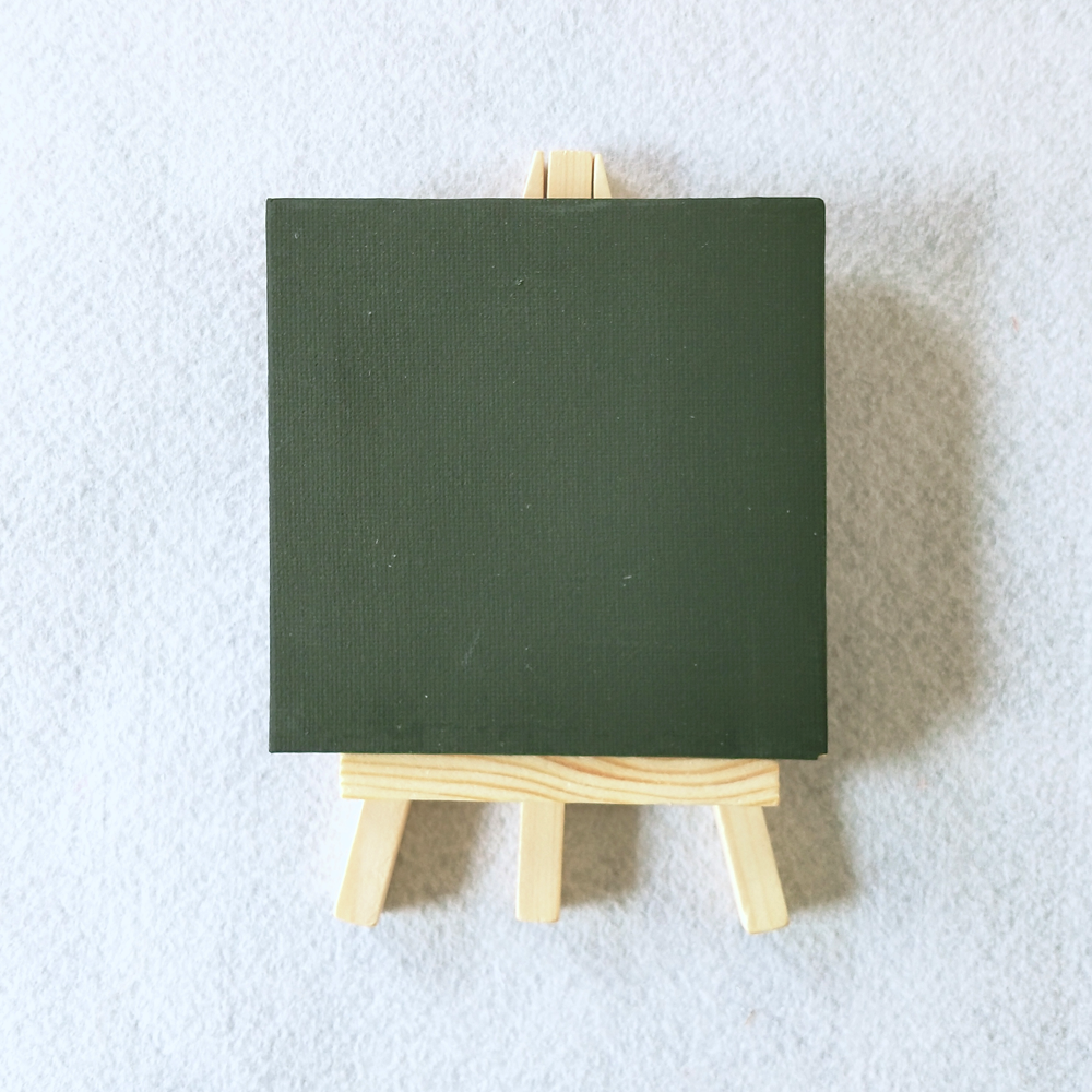 Mini Easel Stand with Canvas