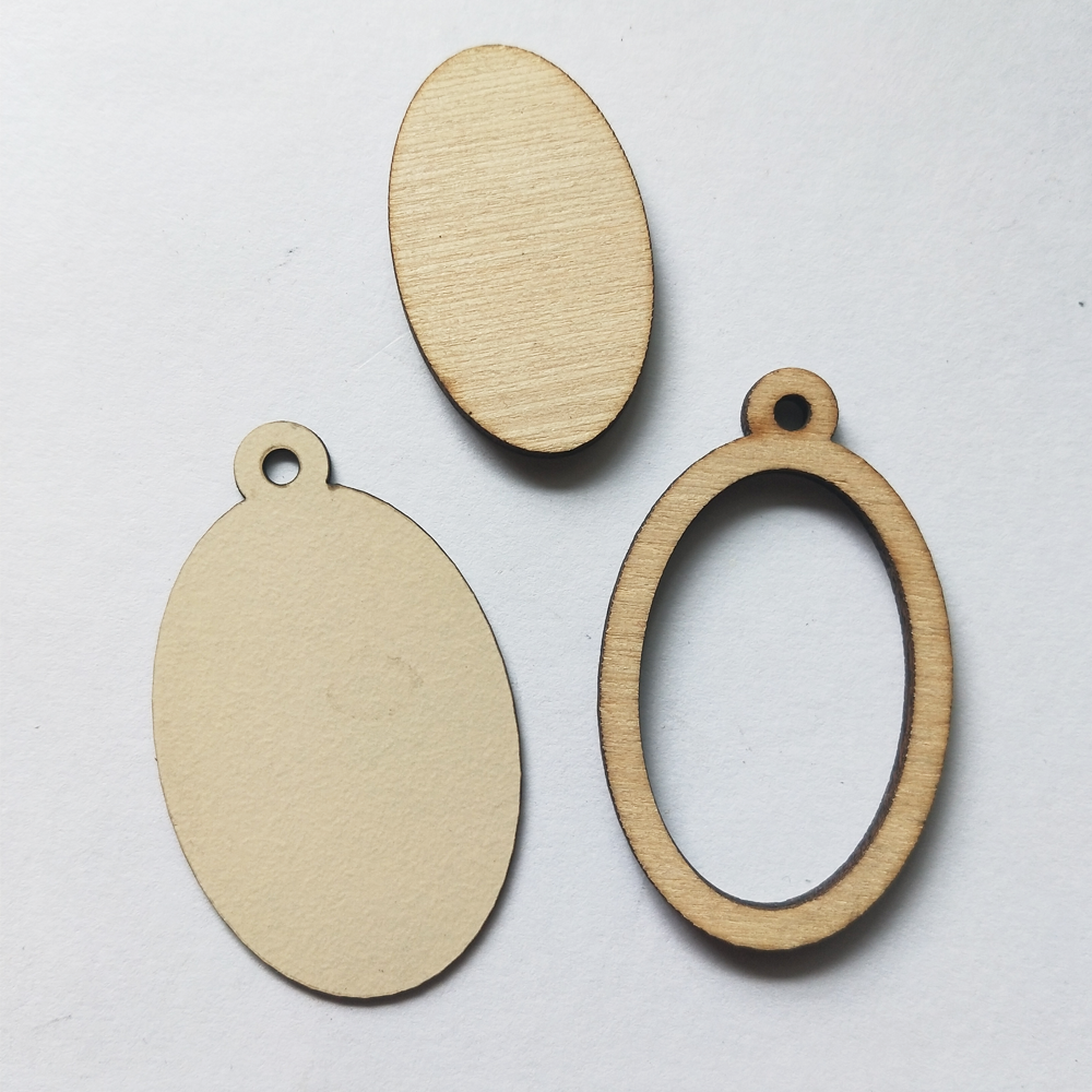 Mini Hoop Ellipse Veneer Medium