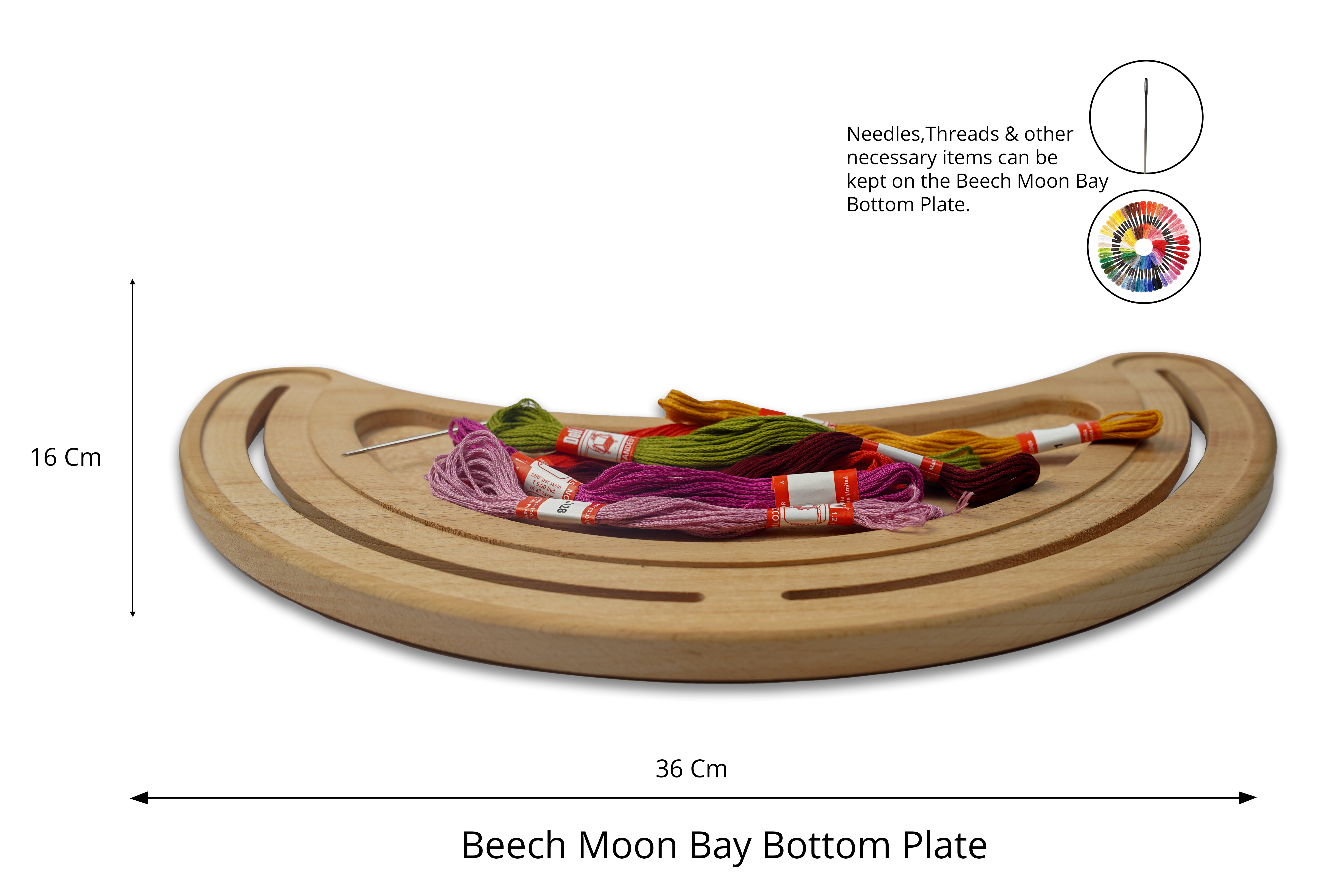 Embroidery Hoop Stand- Moon Bay