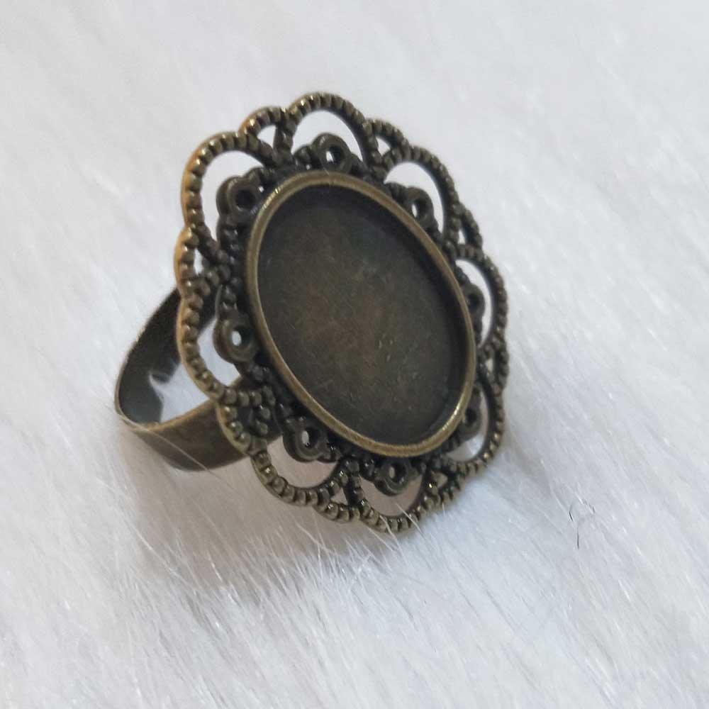 Finger Ring  Antique Bronze Modal 03