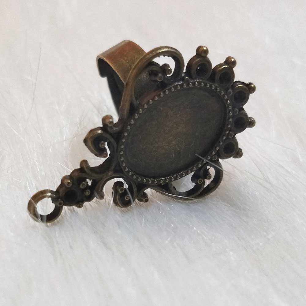 Finger Ring  Antique Bronze Modal 06