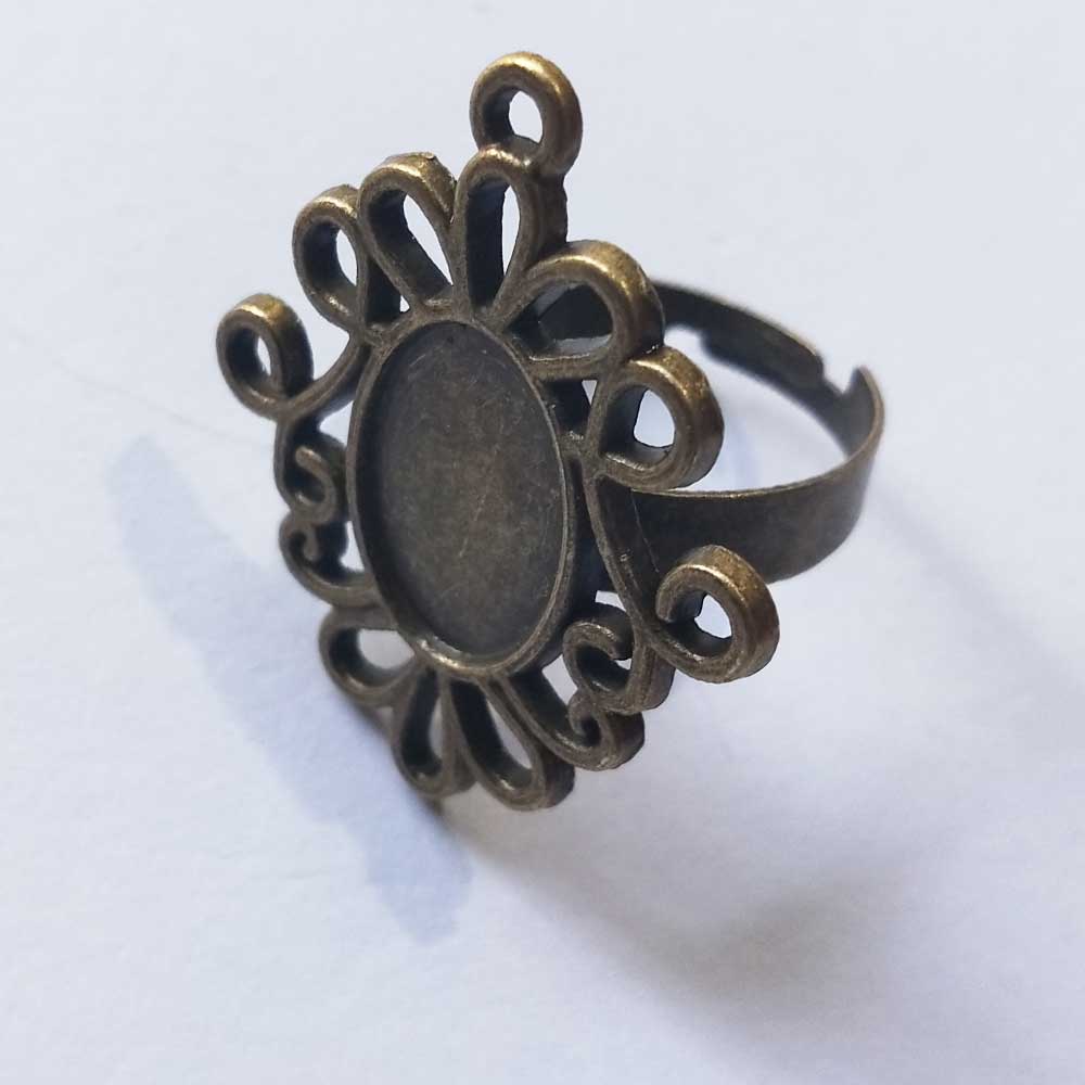 Finger Ring  Antique Bronze Modal 07