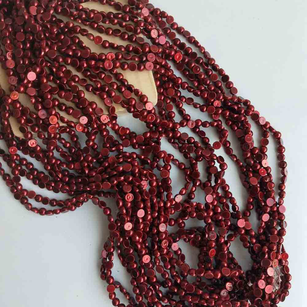 Half Cut Beads 6mm