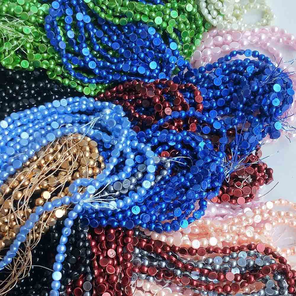 Half Cut Beads 6mm