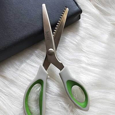 Jyoti Zig Zag Scissor Stainless  Steel