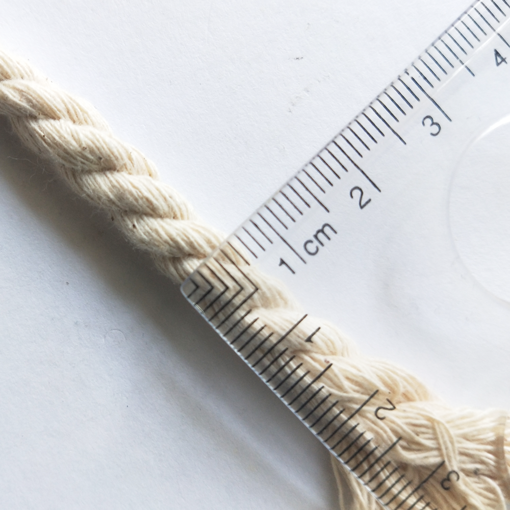 Macrame Cord Off White 6 mm