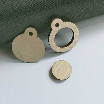 Mini Hoop Circle Veneer Tiny