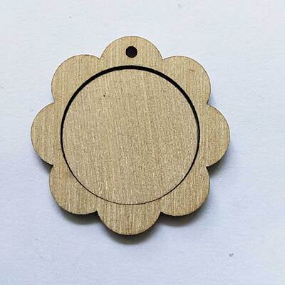 Mini Hoop Flower Veneer