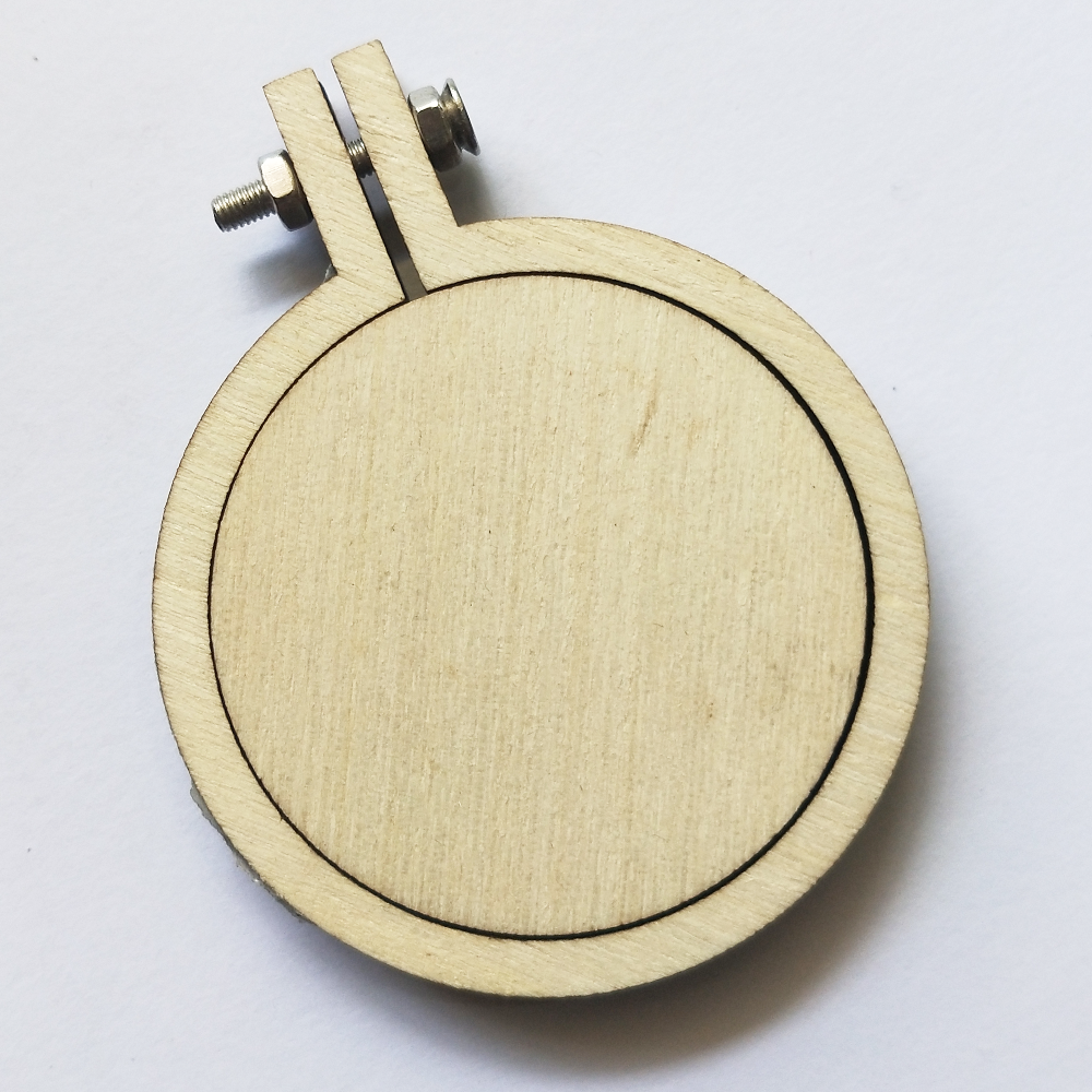 Mini Hoop Circle With Screw Veneer Big