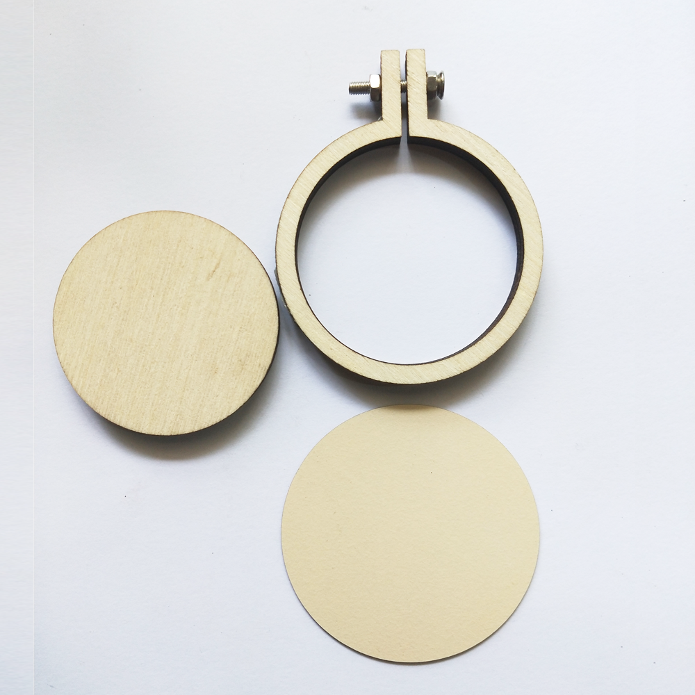 Mini Hoop Circle With Screw Veneer Big