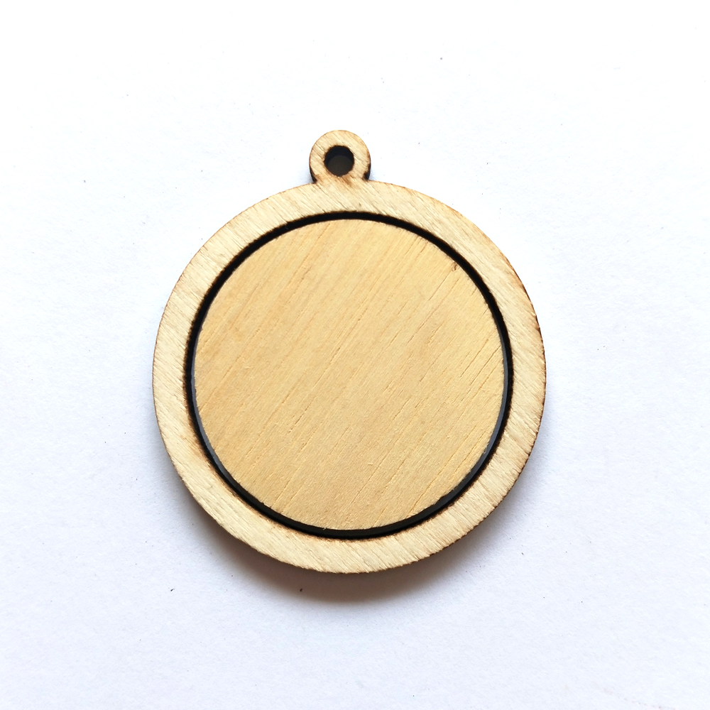 Mini Hoop Circle Veneer Medium