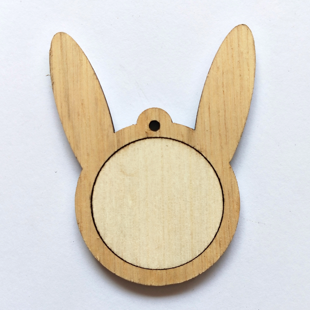 Mini Hoop Bunny Veneer Medium