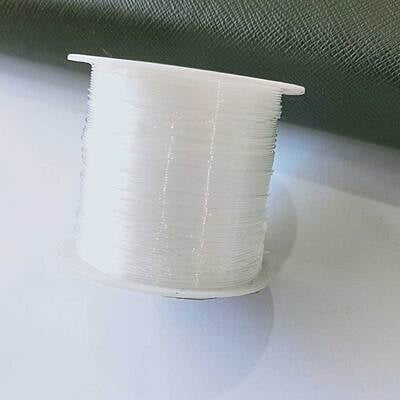 Nylon Thread White Transparent 0.50 mm