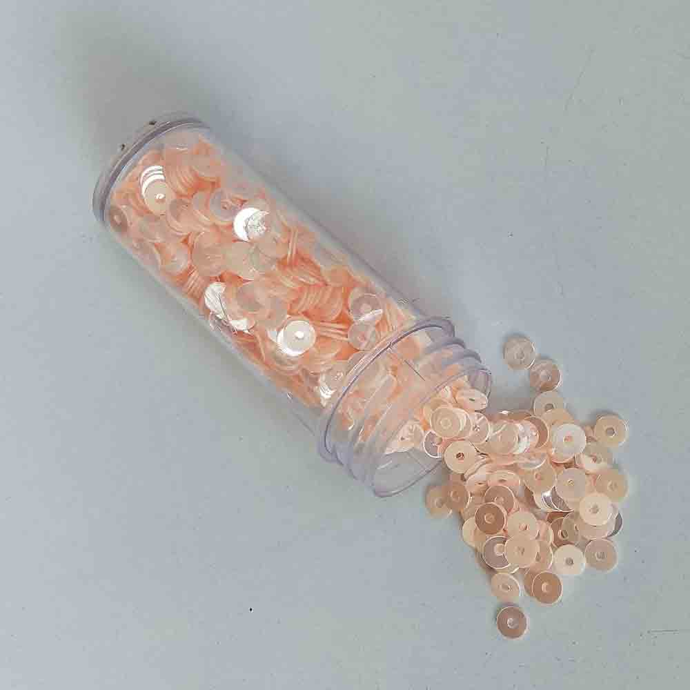 Pastel sequins 4 mm