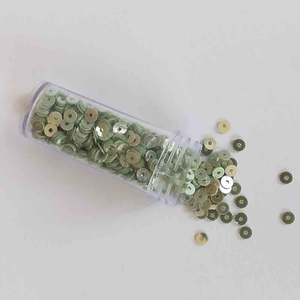 Pastel sequins 4 mm