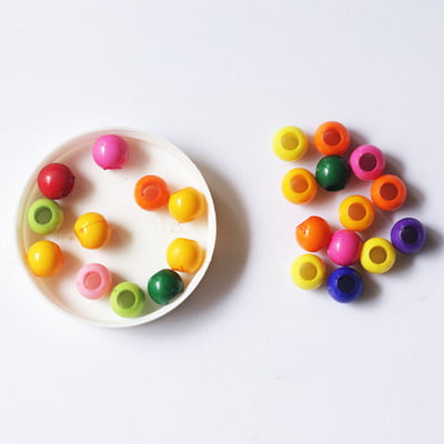 Plastic Beads Assorted