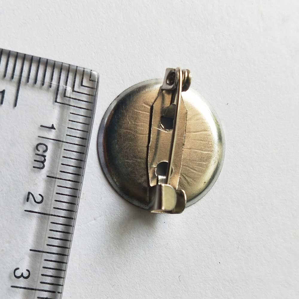 Round Brooch Pin