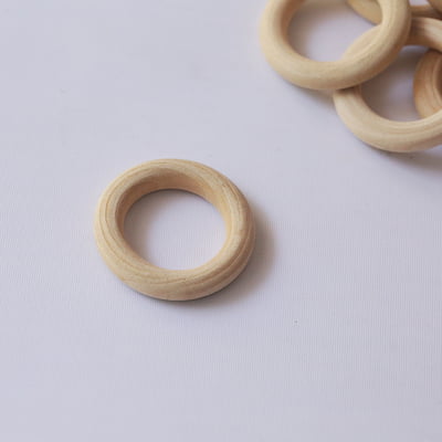 Unpolished Wood Ring