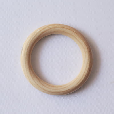 Unpolished Wood Ring