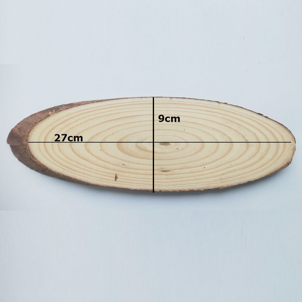 Wood log Oval