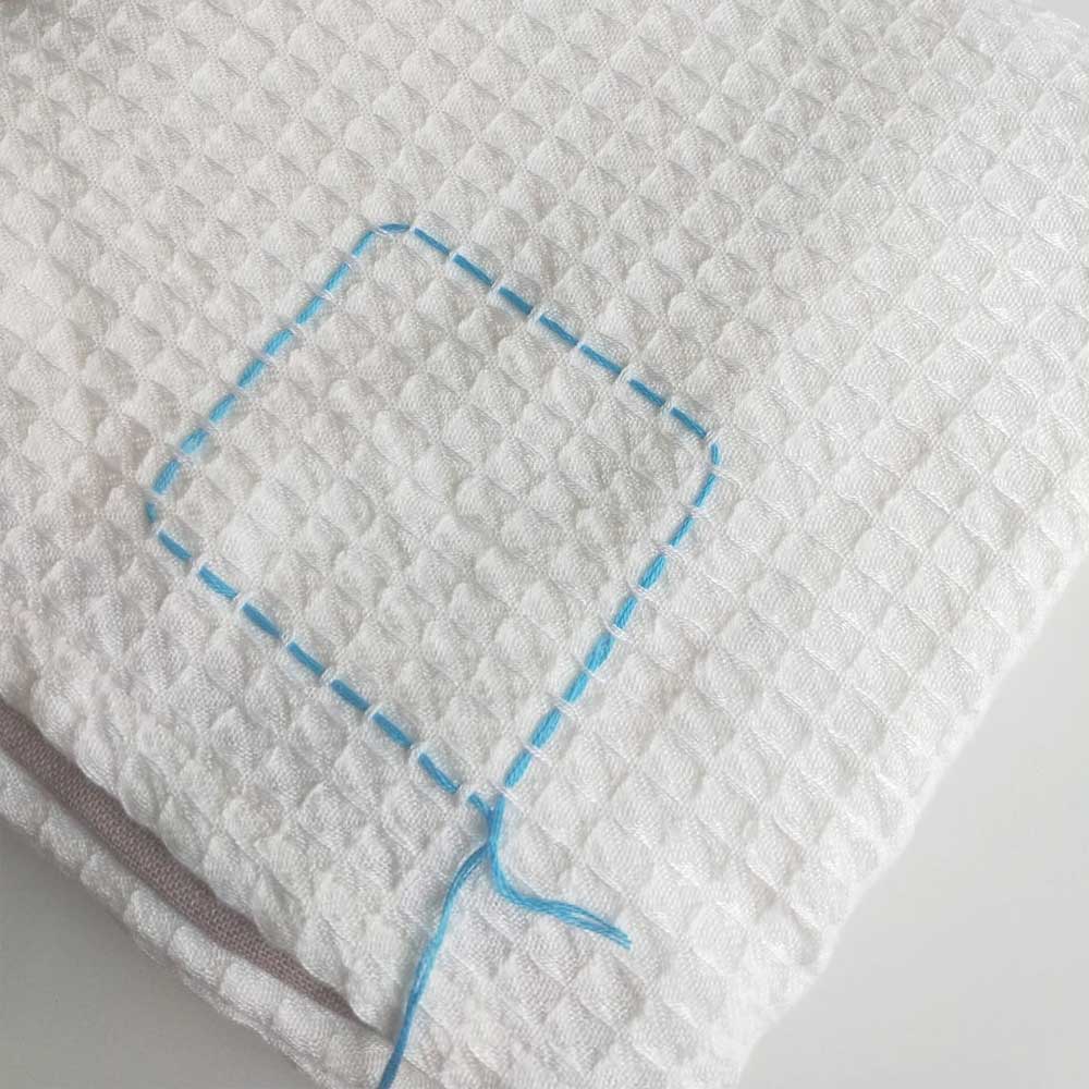 Embroidery Blanks Towel- Honey Comb weave