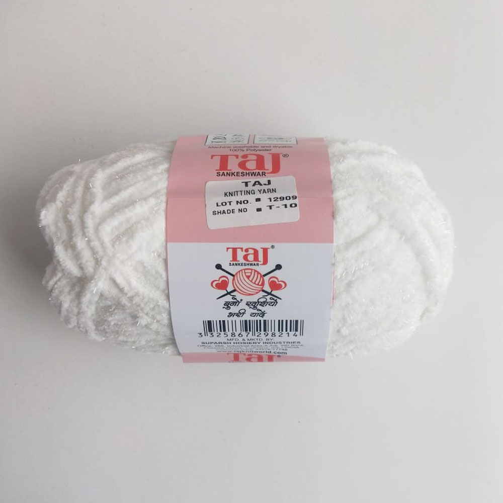 Baby Blanket Yarn White